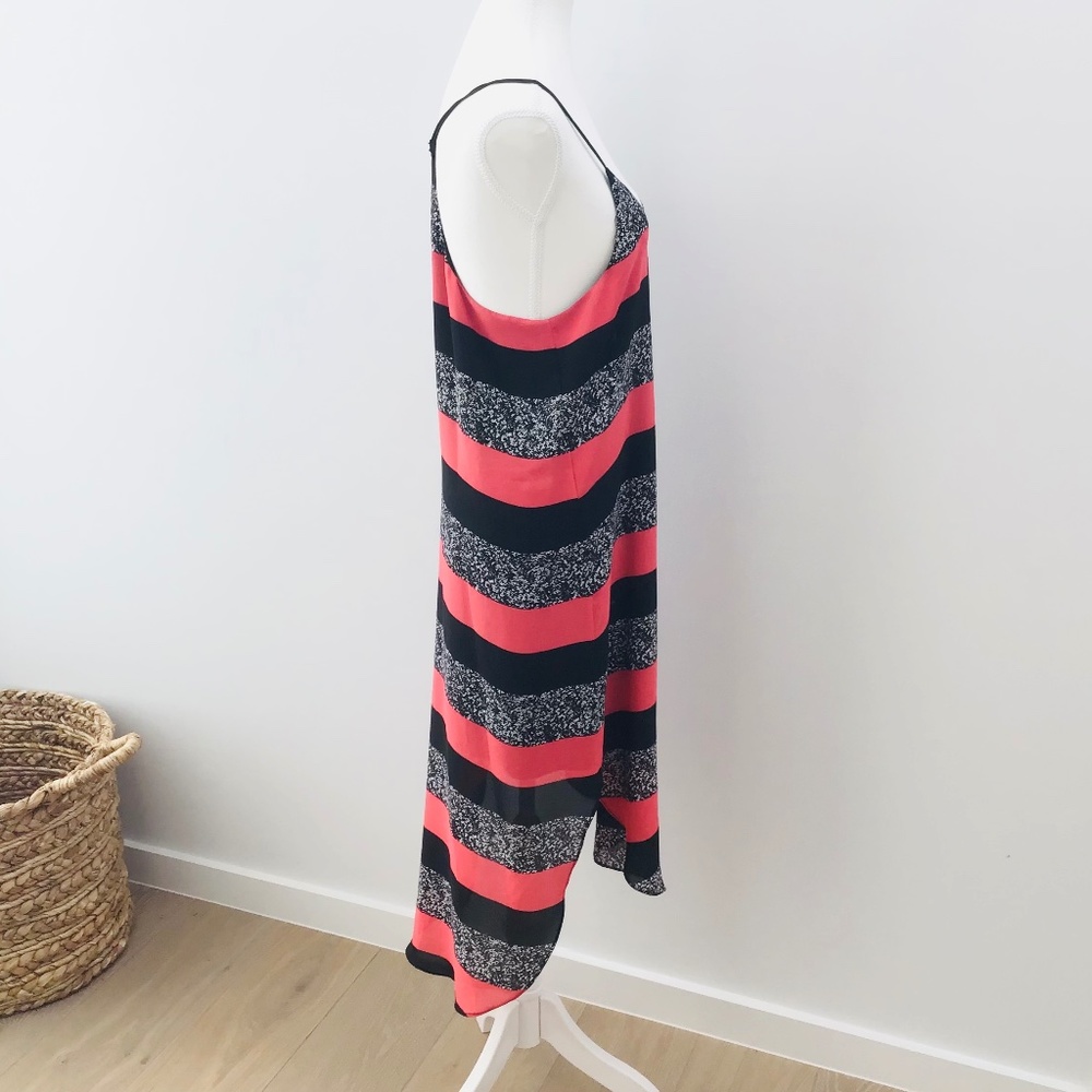 EIGHT SIXTY size 8-10 dress with spaghetti straps, black, pink and white - Picture 10 of 11